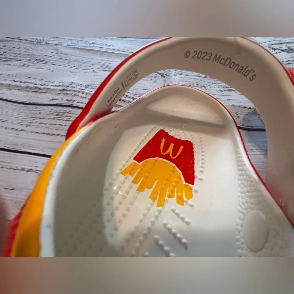 Limited Edition McDonald’s Crocs - Picture 4 of 9